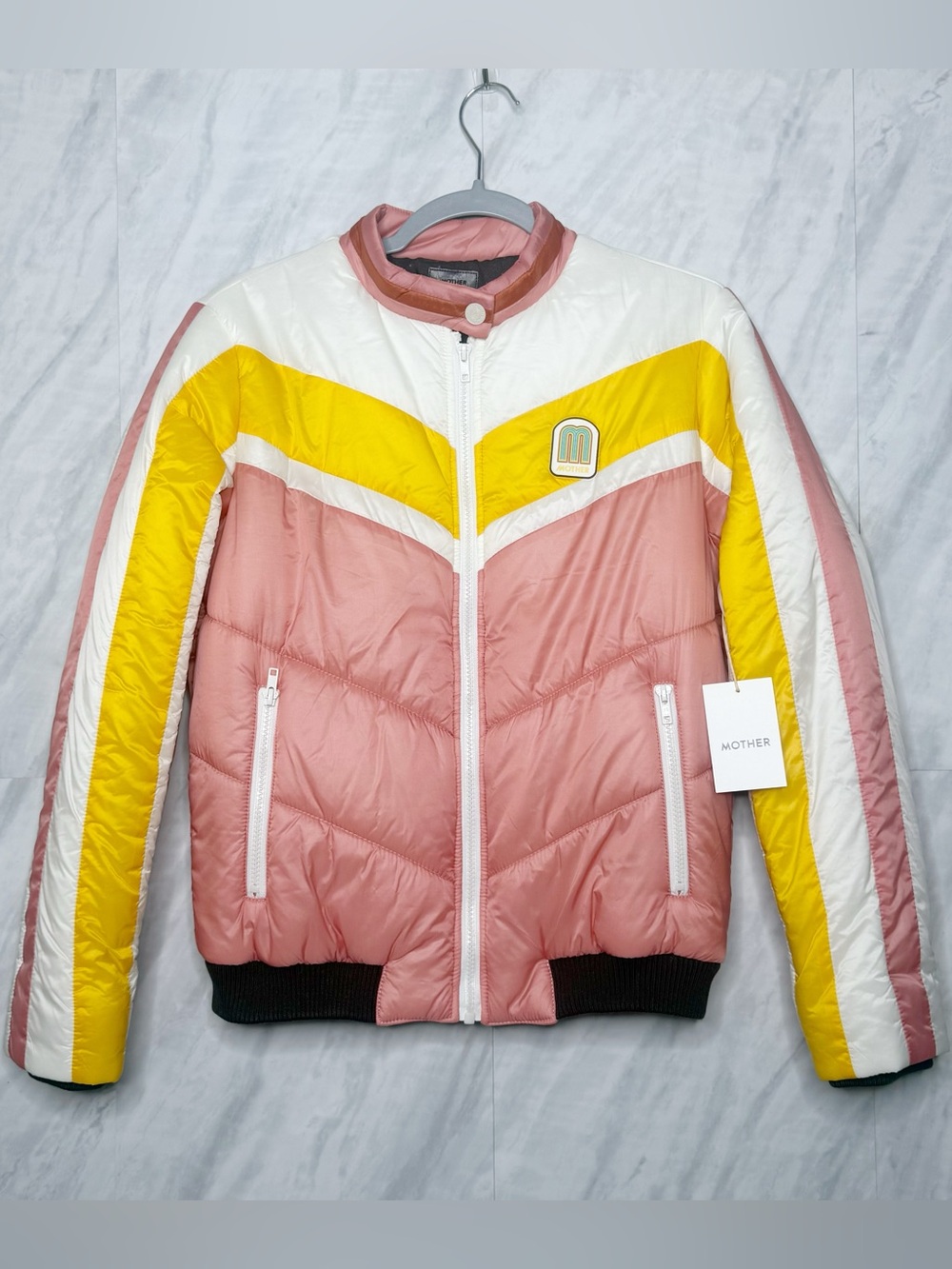 Mother - The Peak Puffer Jacket in Sienna Medium